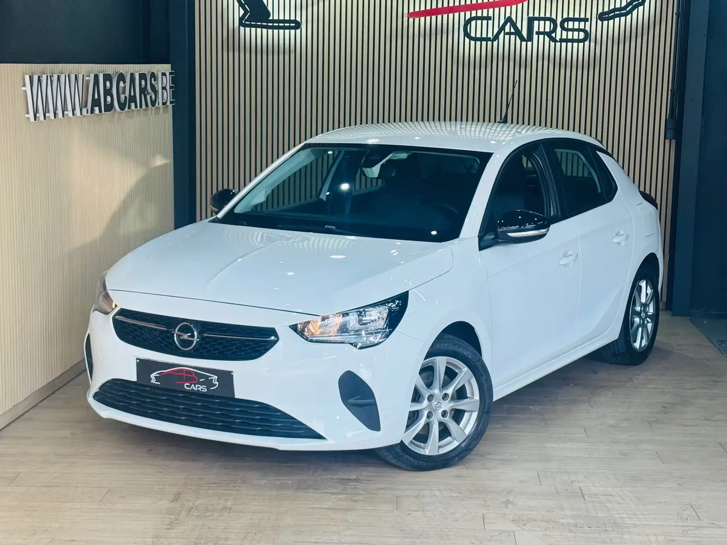 Opel Corsa 1.2 Turbo * GARANTIE 12 MOIS * 1ER PROP * Blanc - 2