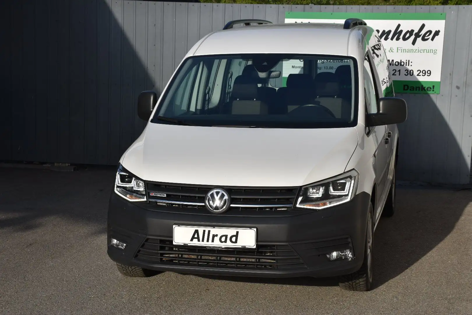 Volkswagen Caddy Maxi 4Motion 2.0 TDI Kombi/ LED / AHK / Service N Weiß - 2