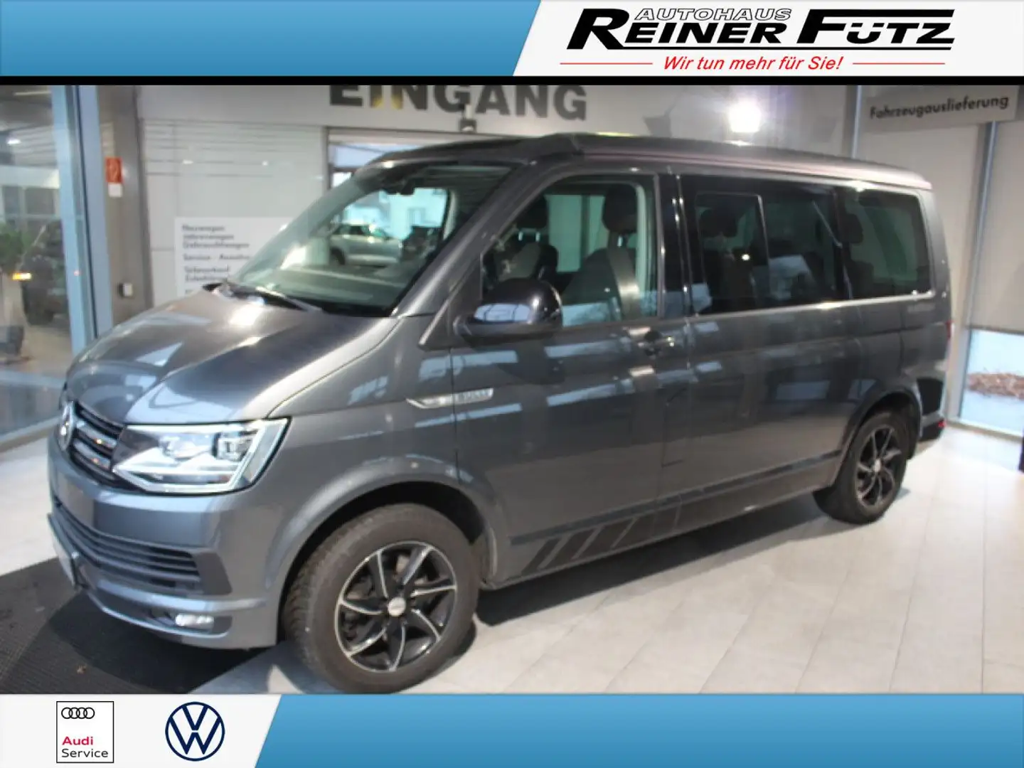 Volkswagen T6 California T6 2.0 TDI 4Motion California Beach Edition DSG, Silber - 1