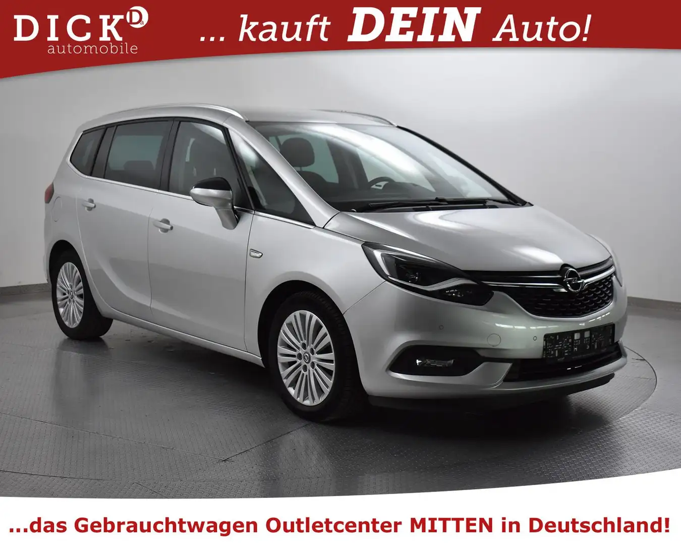 Opel Zafira C 2.0d Aut Innov NAVI+BILED+PDC+TEMP+17" Argento - 1