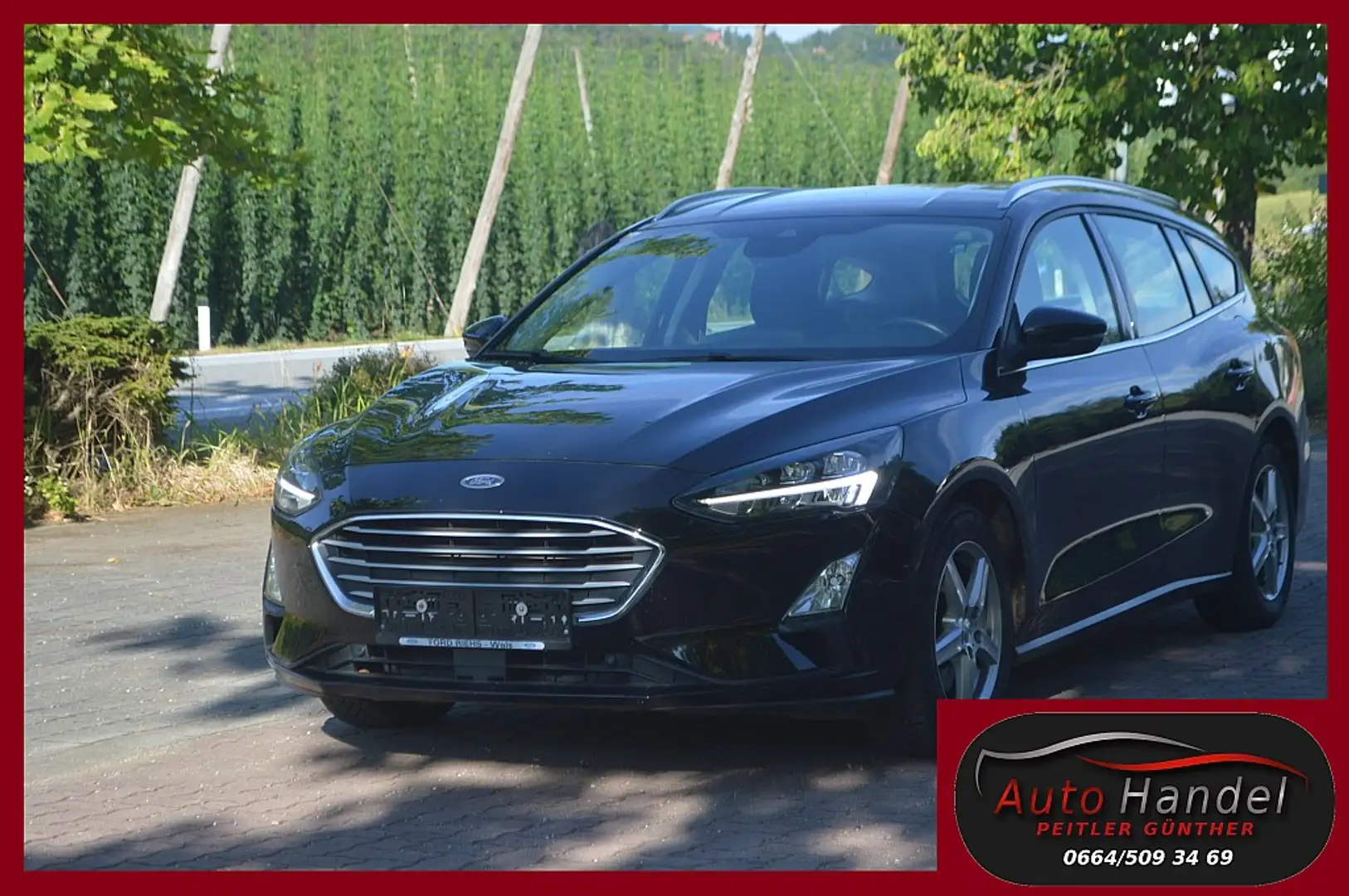 Ford Focus Traveller 1,5+NAVI+SHZ+PDC+TEL Schwarz - 1