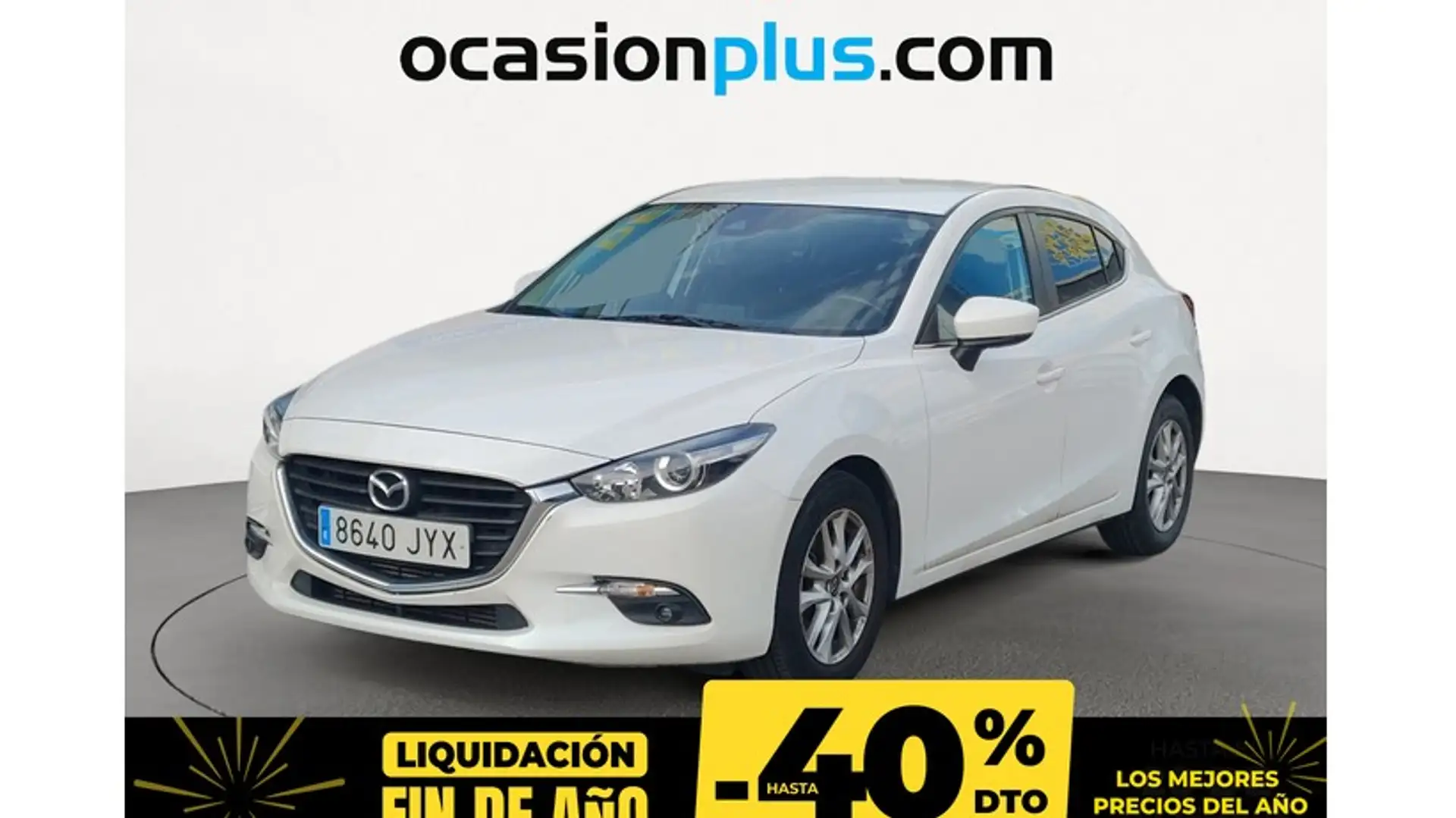 Mazda 3 2.2 Style Navegador 110kW Blanc - 1