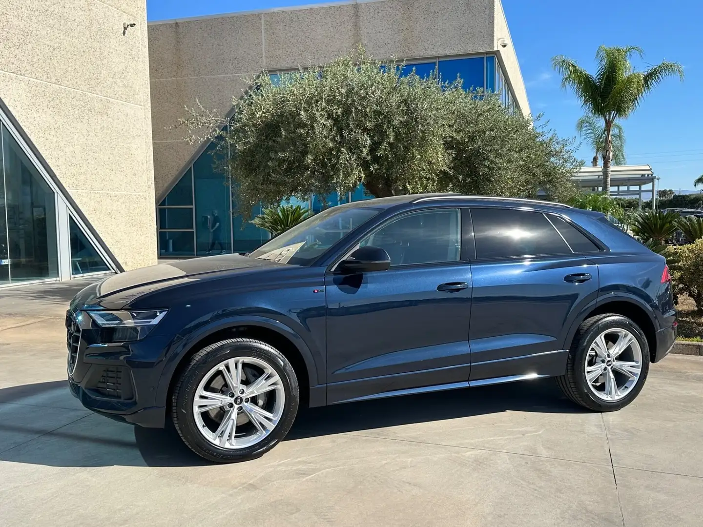 Audi Q8 45 tdi Sline offerta T-Stock prezzo imperdibile Bleu - 2