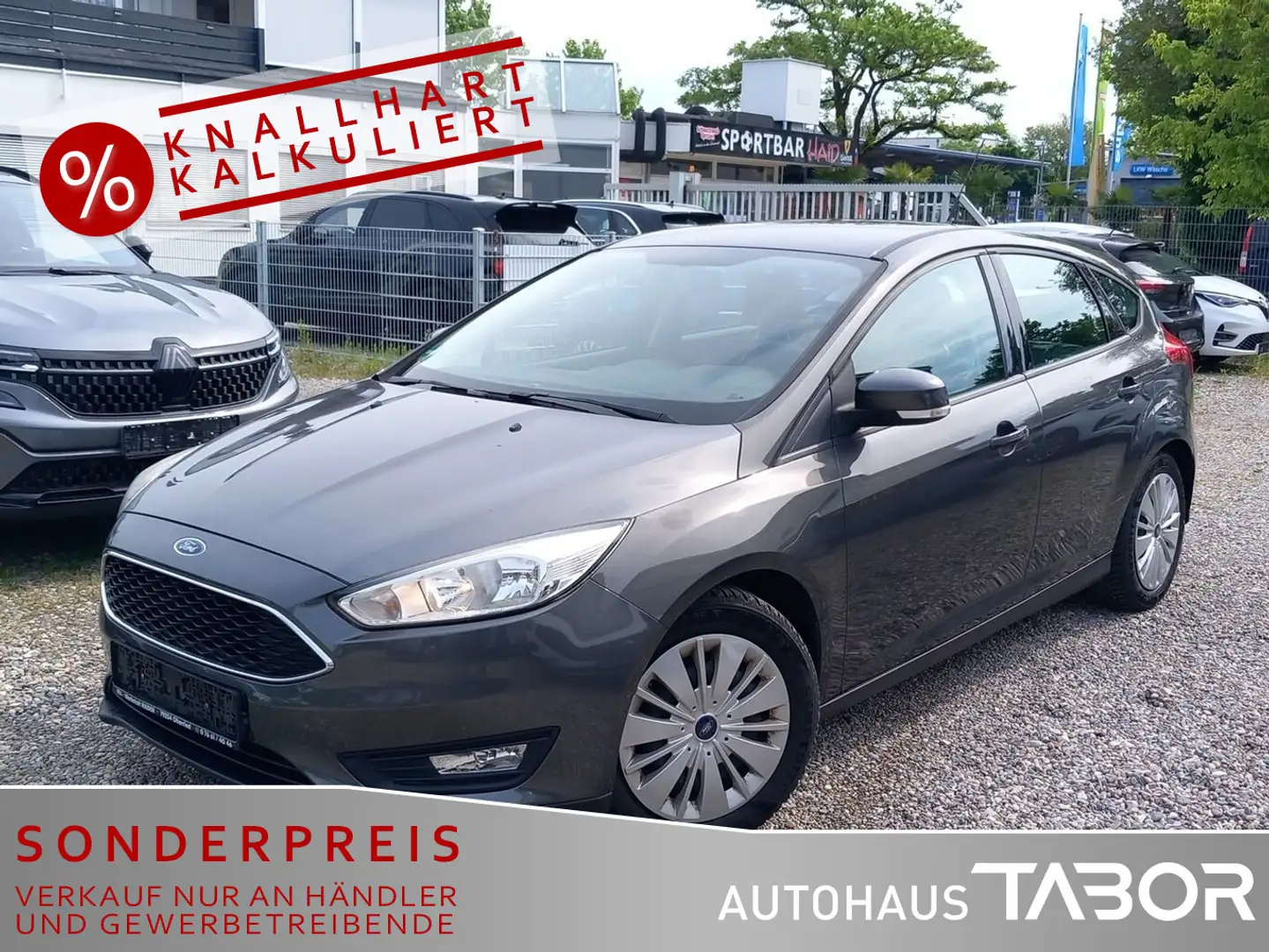 Ford Focus 1.0 EB Trend PDC SHZ Gris - 1