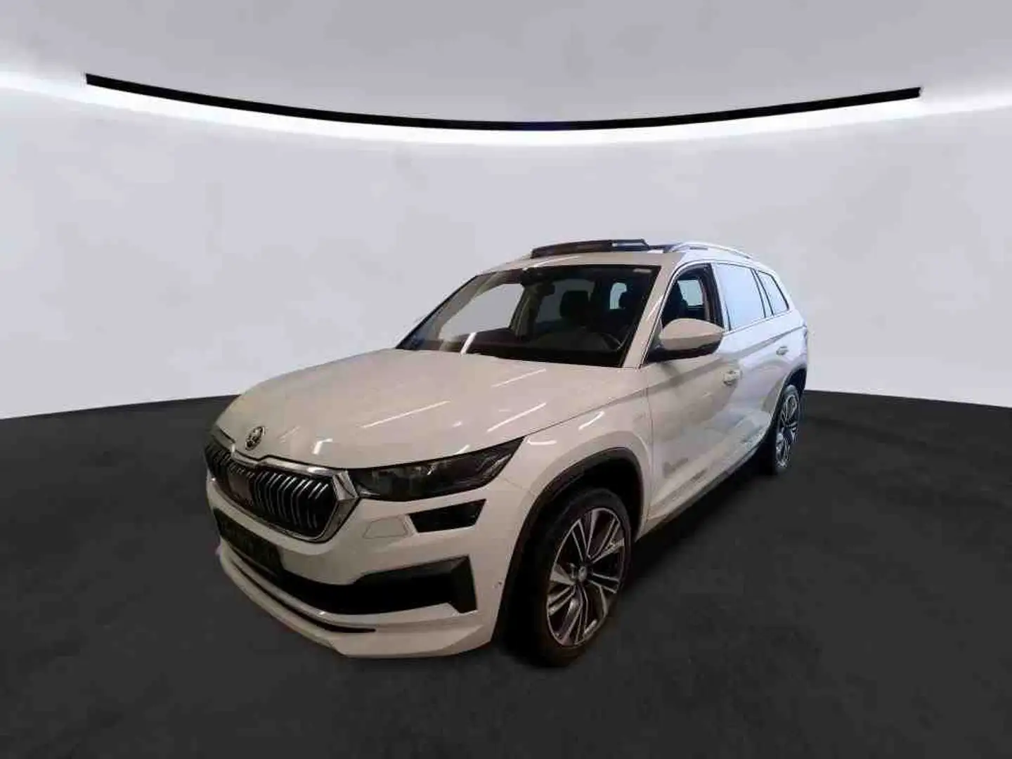 Skoda Kodiaq L&K TDi DSG 4x4 Matrix/Pano/CarPlay/ACC Weiß - 2
