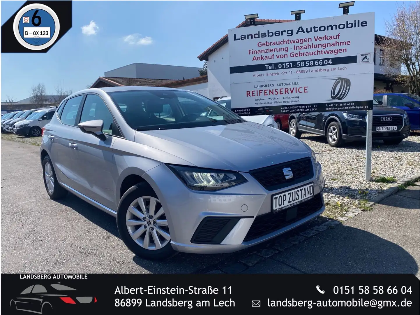 SEAT Ibiza Style Silber - 1