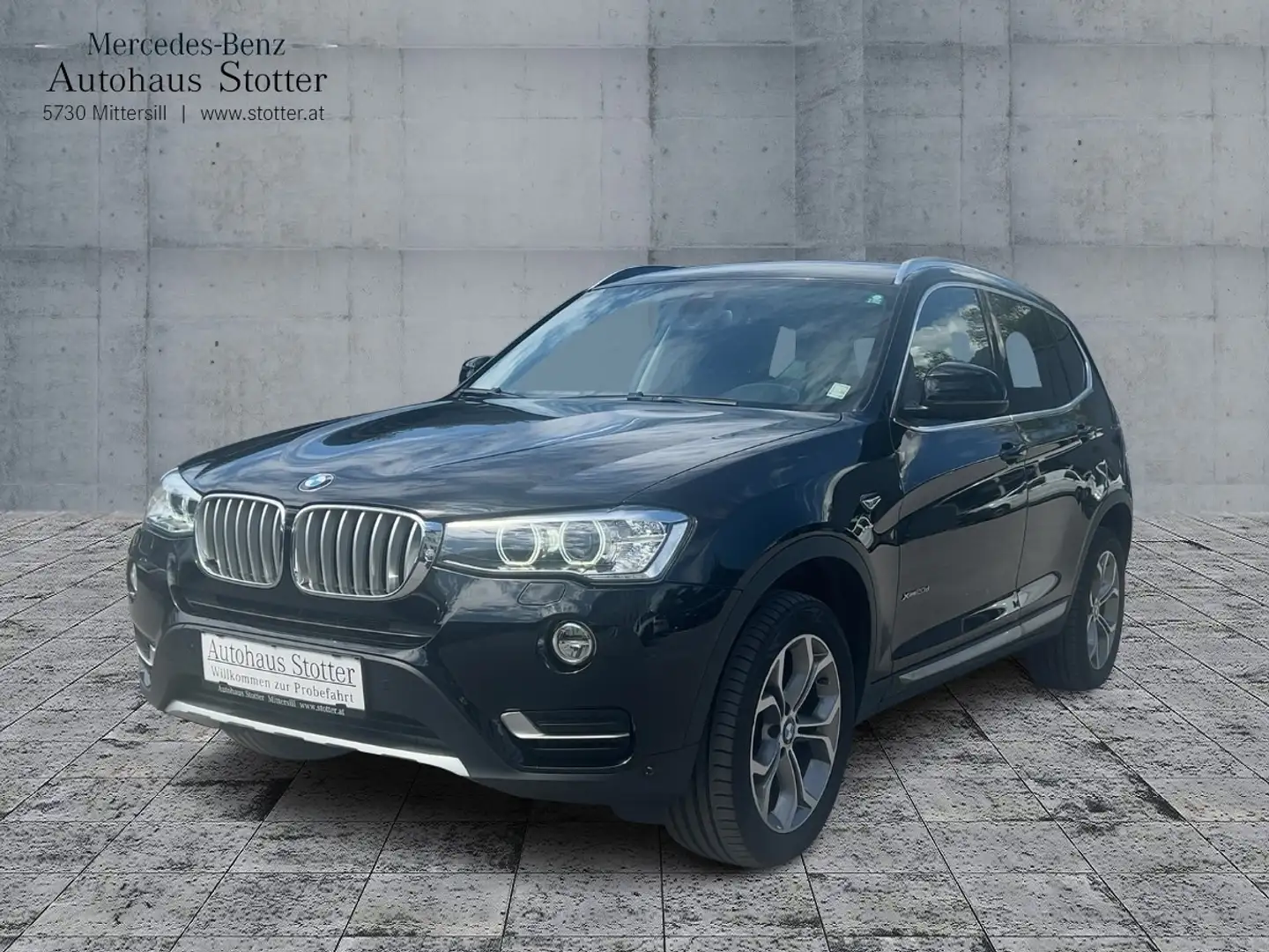 BMW X3 xDrive 20d *Allrad*ElHeck*SHZ* Noir - 1