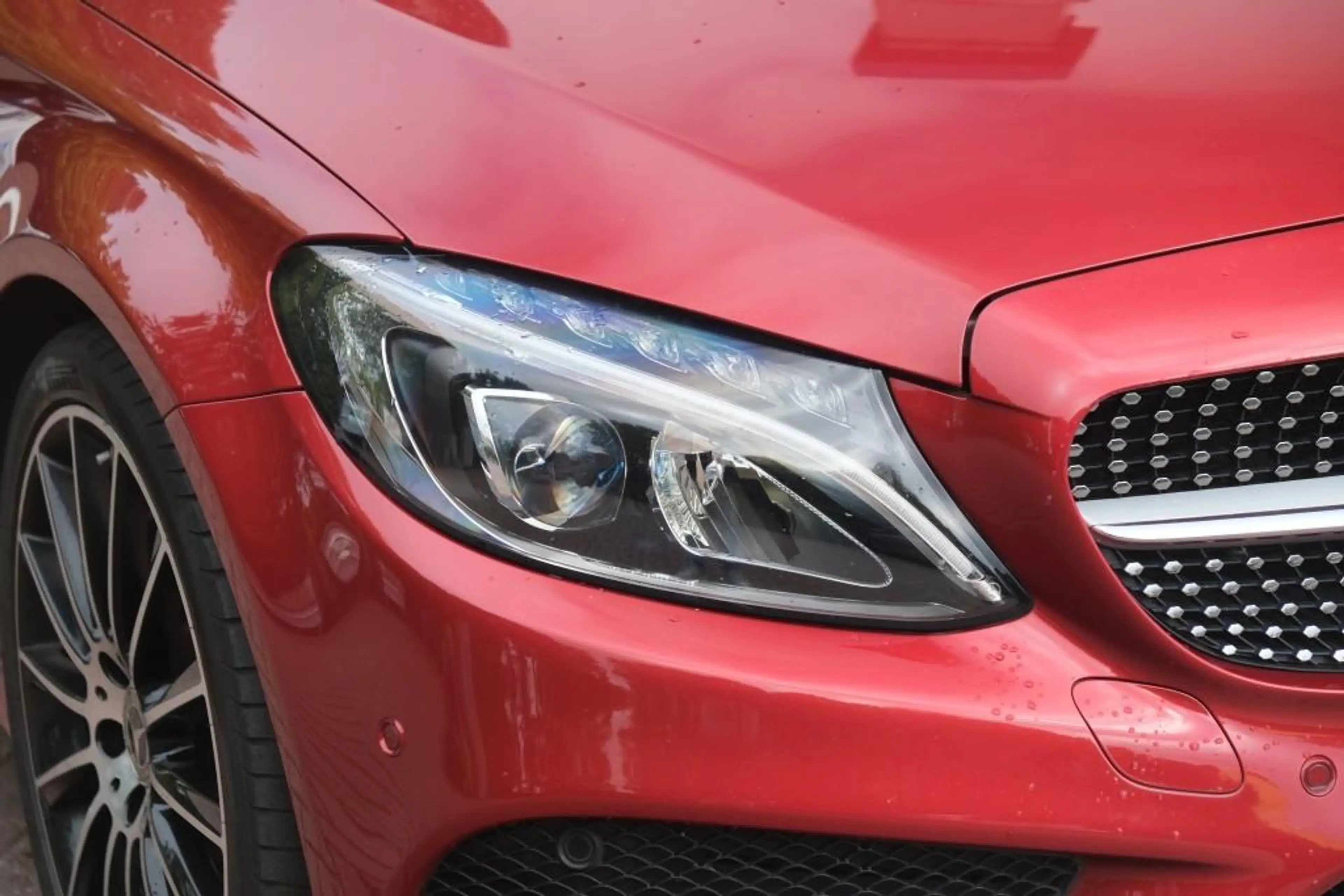 Mercedes-Benz C 180 156pk Aut. Coupe AMG Line - Panoramadak - 360° cam — photo 2