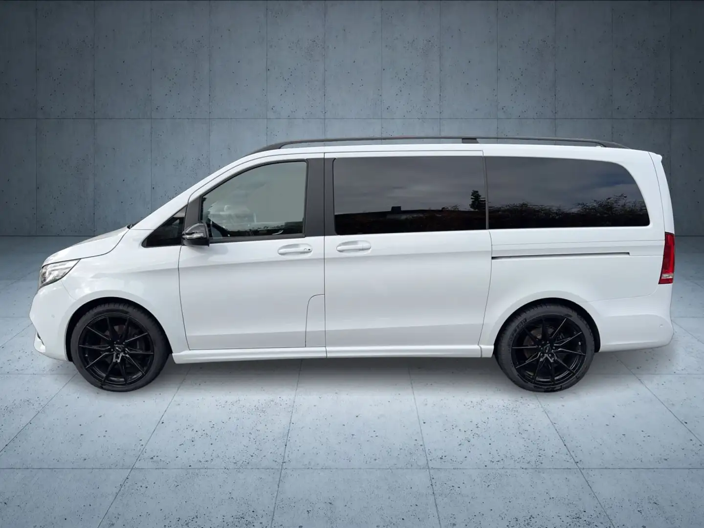 Mercedes-Benz V 300 D 4MATIC AHK/19"/Nav/MBUX/Leder/Burmester Weiß - 2