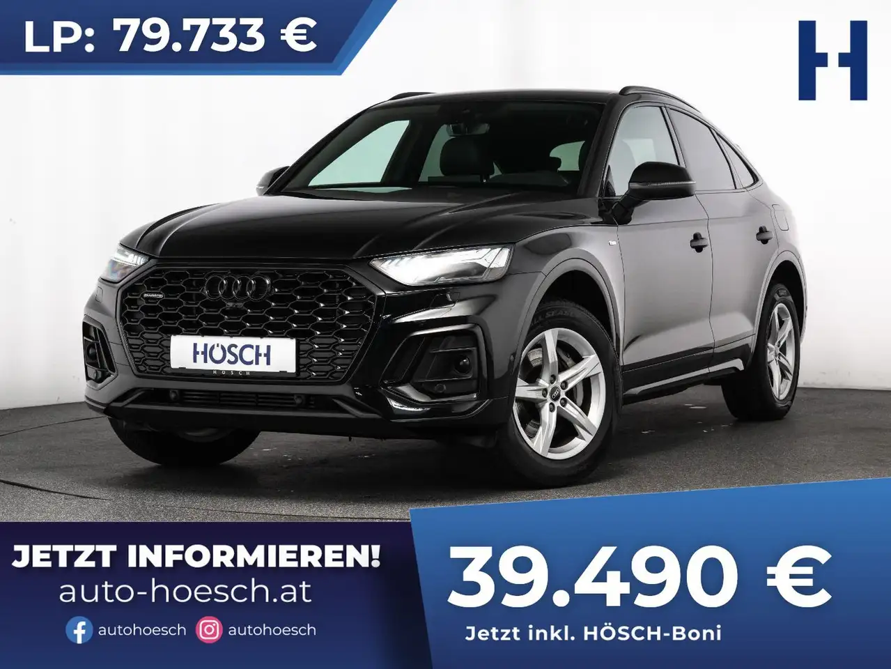 Audi Q5 SB 50 TFSI e 2xS-LINE BLACK 360° MATRIX -50% — photo 1 of 40