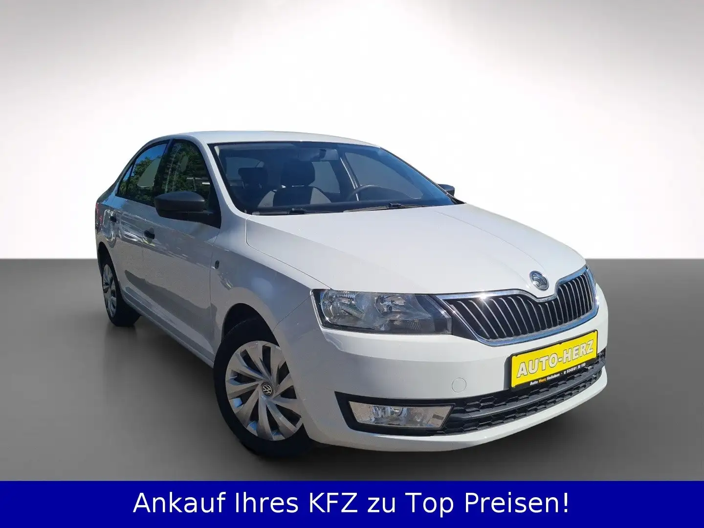 Skoda Rapid/Spaceback Active *1.HAND-Klima-PDC-Navi-Freisprech* bijela - 2