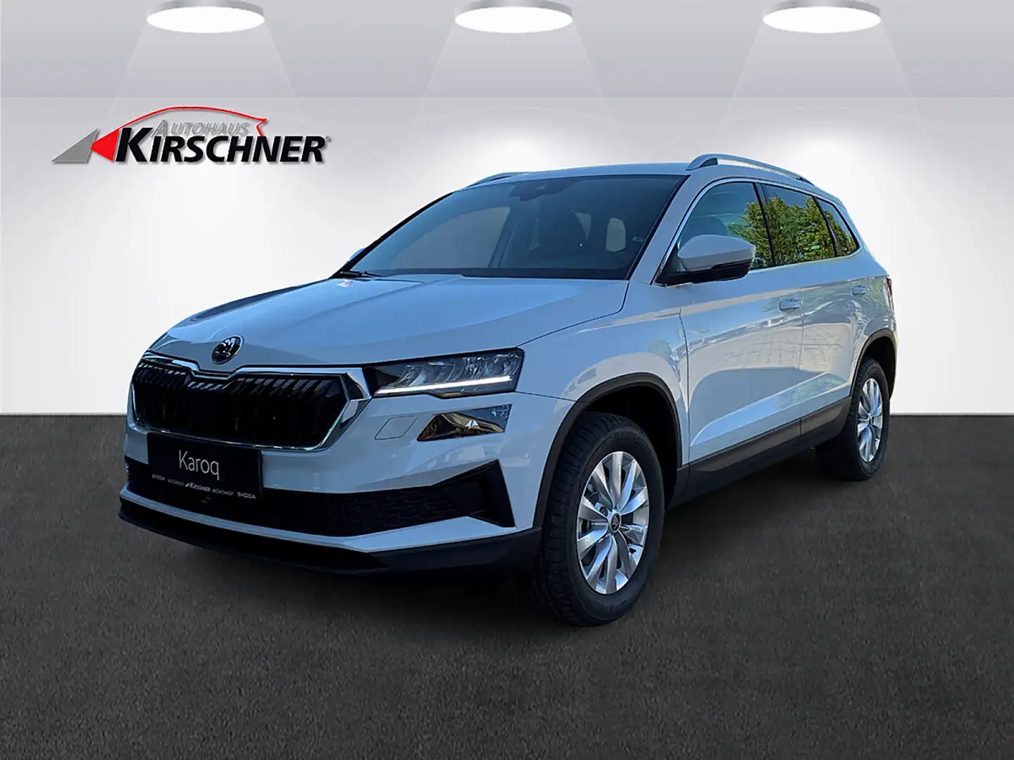 Skoda Karoq 2,0 TDI Selection Weiß - 1