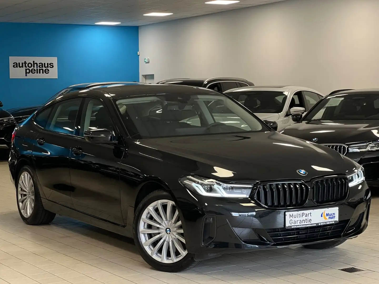 BMW 640 640dxD/GT/LCPProf/LEDerSportStz/Panorama/ParkAss Noir - 1