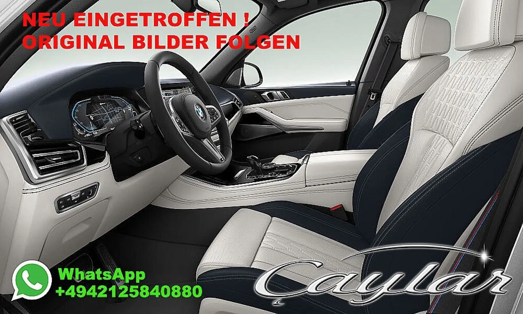BMW X5 45e M SPORT LASER BELÜFTET SKY LOUNGE B&W 22" Blanco - 2