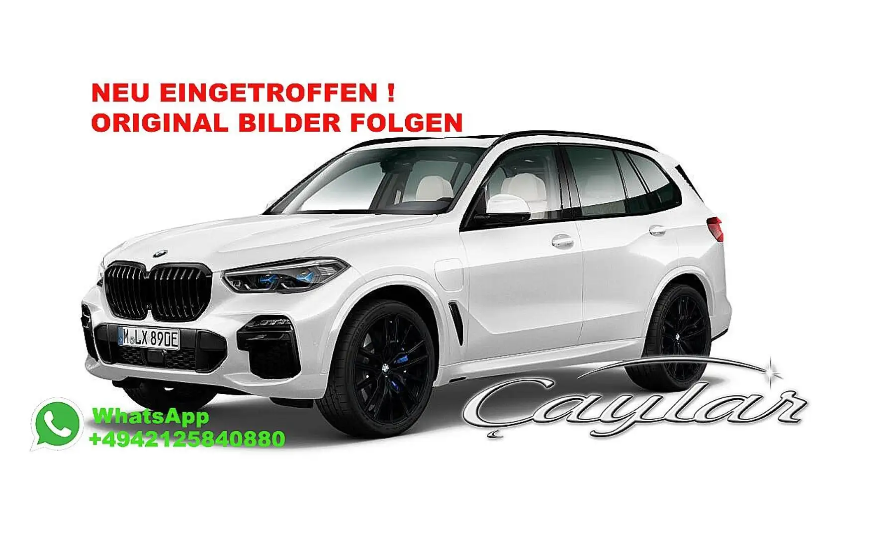BMW X5 45e M SPORT LASER BELÜFTET SKY LOUNGE B&W 22" Blanco - 1