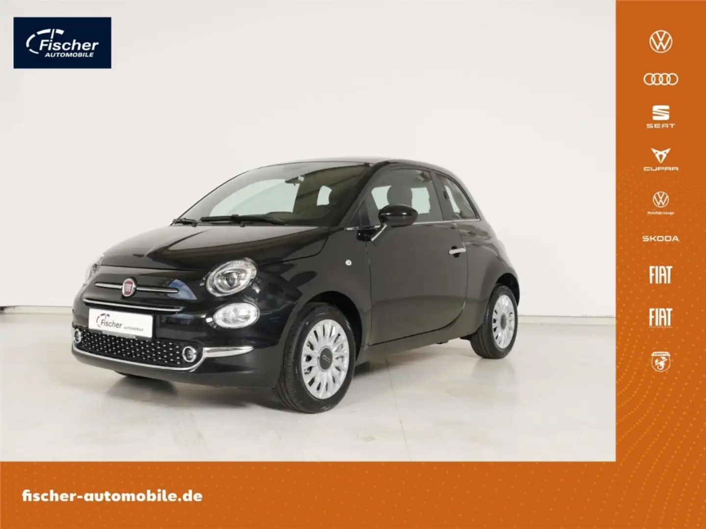 Fiat 500 1.0 GSE Hybrid Dolcevita Schwarz - 1
