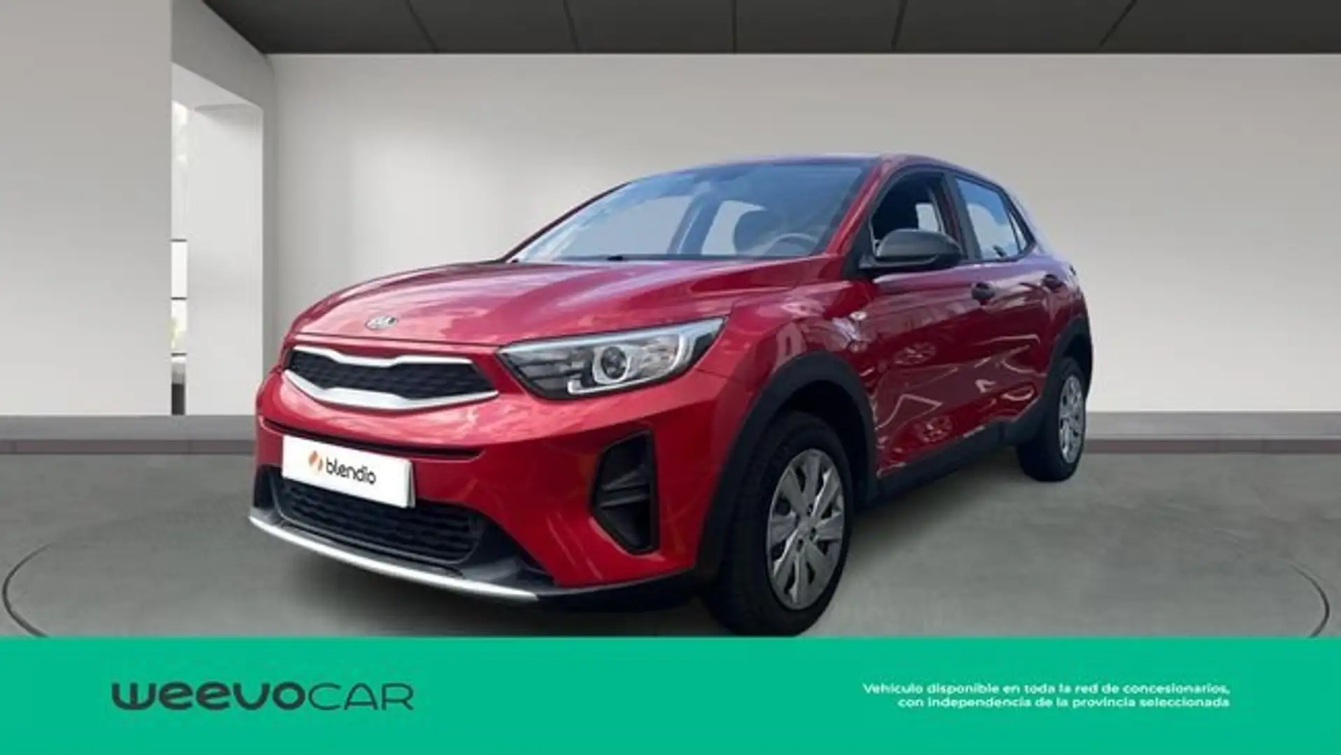 Kia Stonic 1.0 T-GDI BLACK EDITION 100 5P Rojo - 1