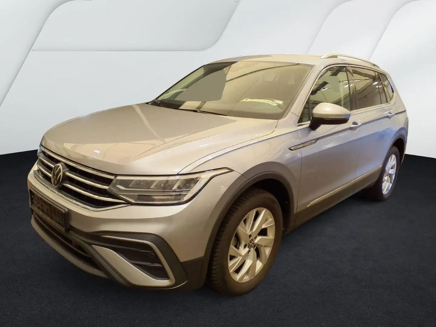 Volkswagen Tiguan Allspace 2.0 TDI DSG LIFE LED+NAVI+AHK+7S Silber - 2