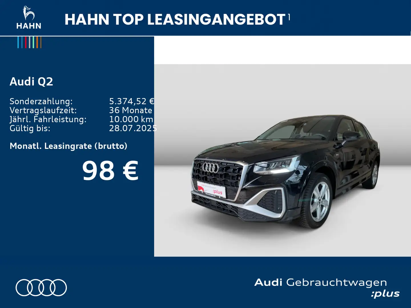 Audi Q2 35TFSI S tronic S line NAVI VIRTUAL SITZHZG Schwarz - 2