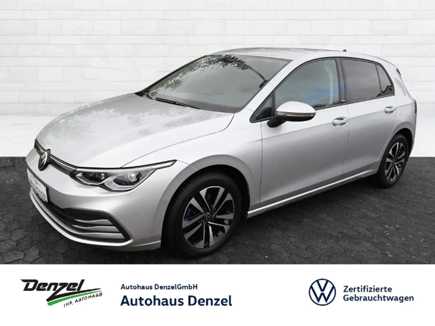 Volkswagen Golf VIII "UNITED" 2.0 TDI DSG AHK/ACC/APP/NAVI Silber - 1