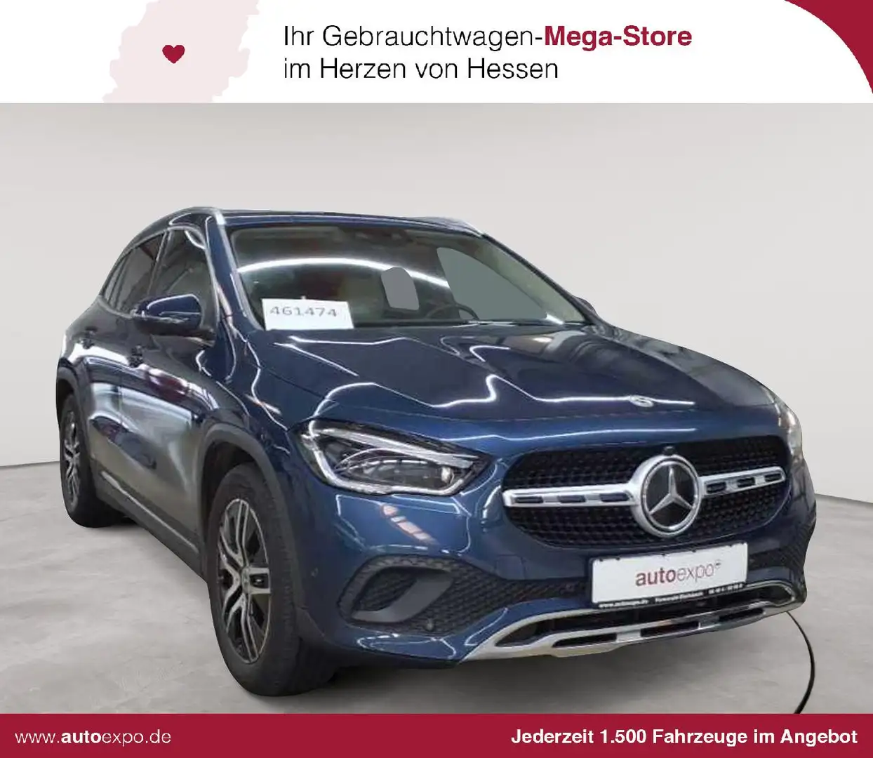 Mercedes-Benz GLA 220 GLA 220d 4M-Progressive AHK Beam MBUX Bleu - 1