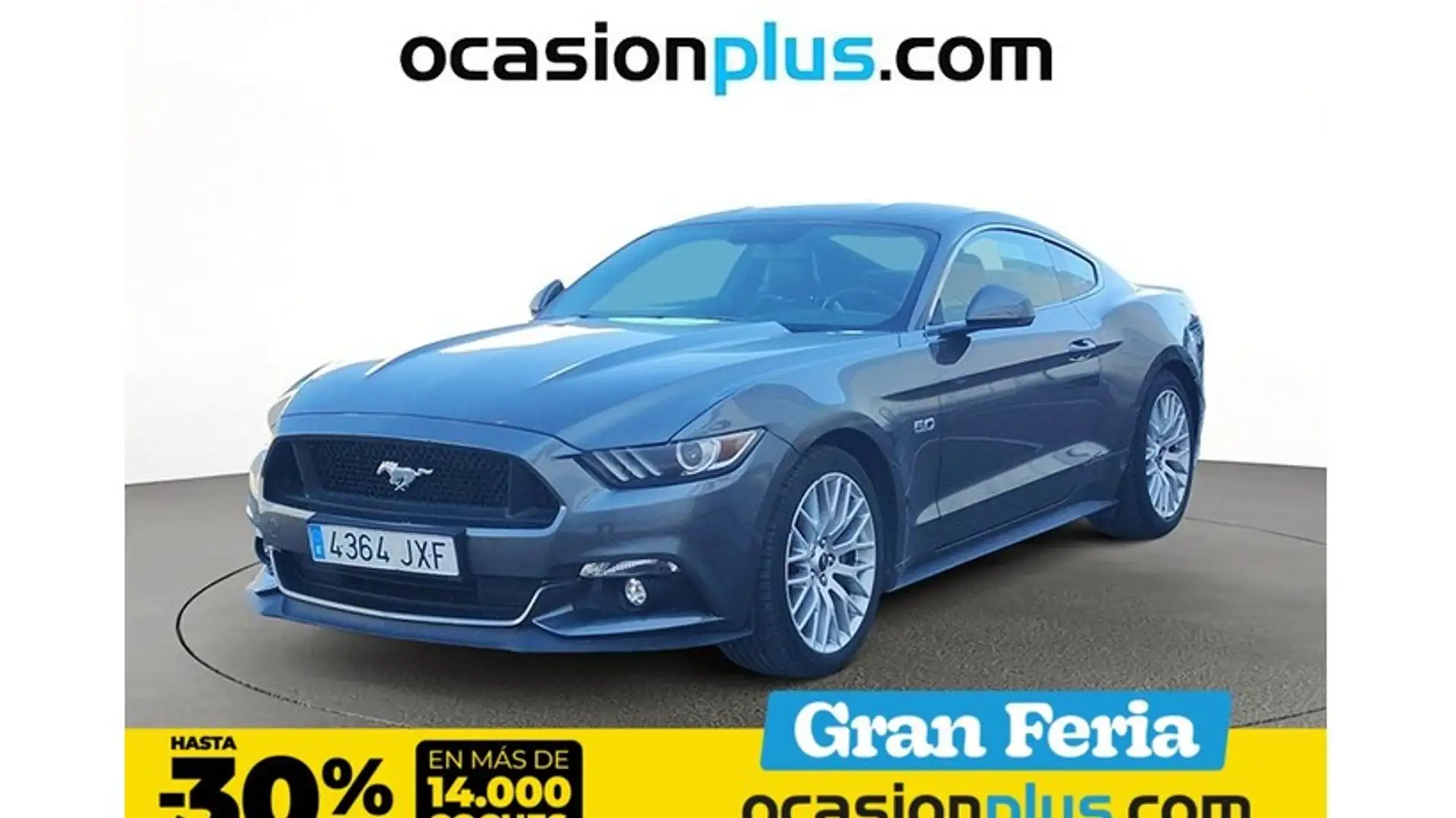Ford Mustang Fastback 5.0 Ti-VCT GT Aut. Gris - 1