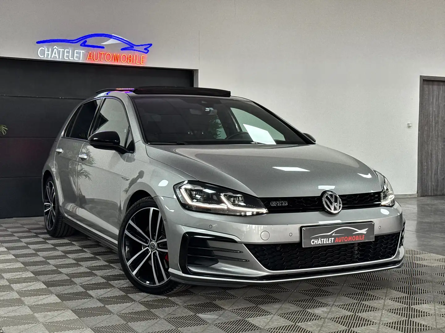 Volkswagen Golf GTD 2.0 CR Full Option Garantie 12 mois Gris - 2