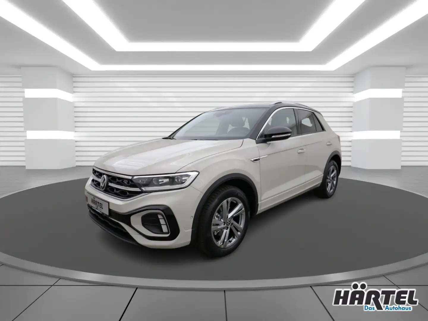 Volkswagen T-Roc R-LINE 1.5 TSI DSG (+ACC-RADAR+NAVI) LED Gris - 2