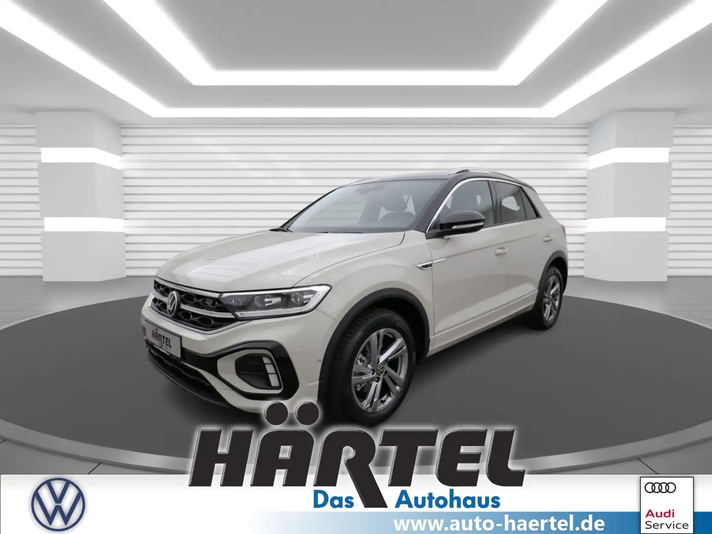 Volkswagen T-Roc R-LINE 1.5 TSI DSG (+ACC-RADAR+NAVI) LED Gris - 1