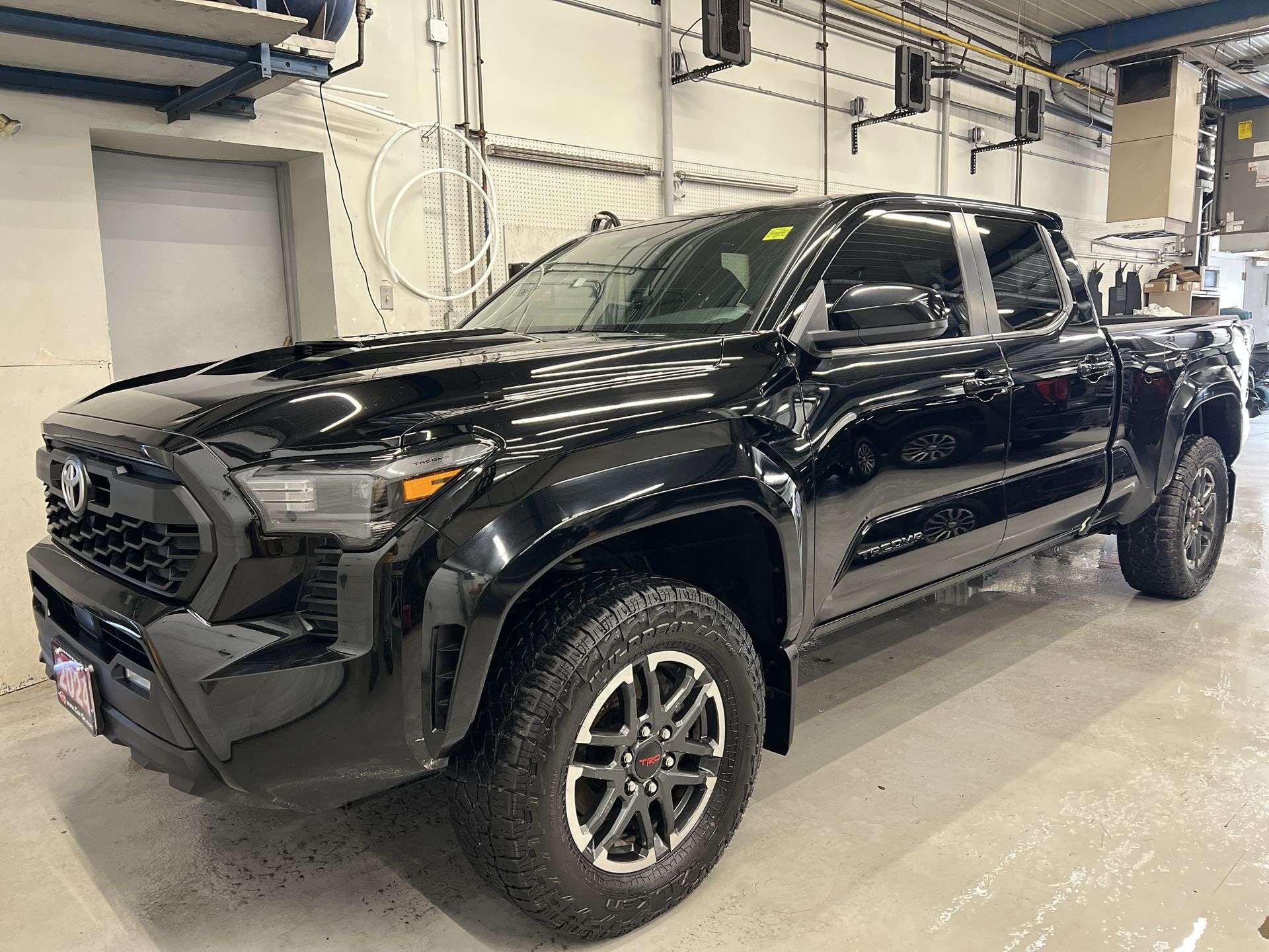 Black 2024 Toyota Tacoma Pickup Truck Four-Wheel Drive Automatic