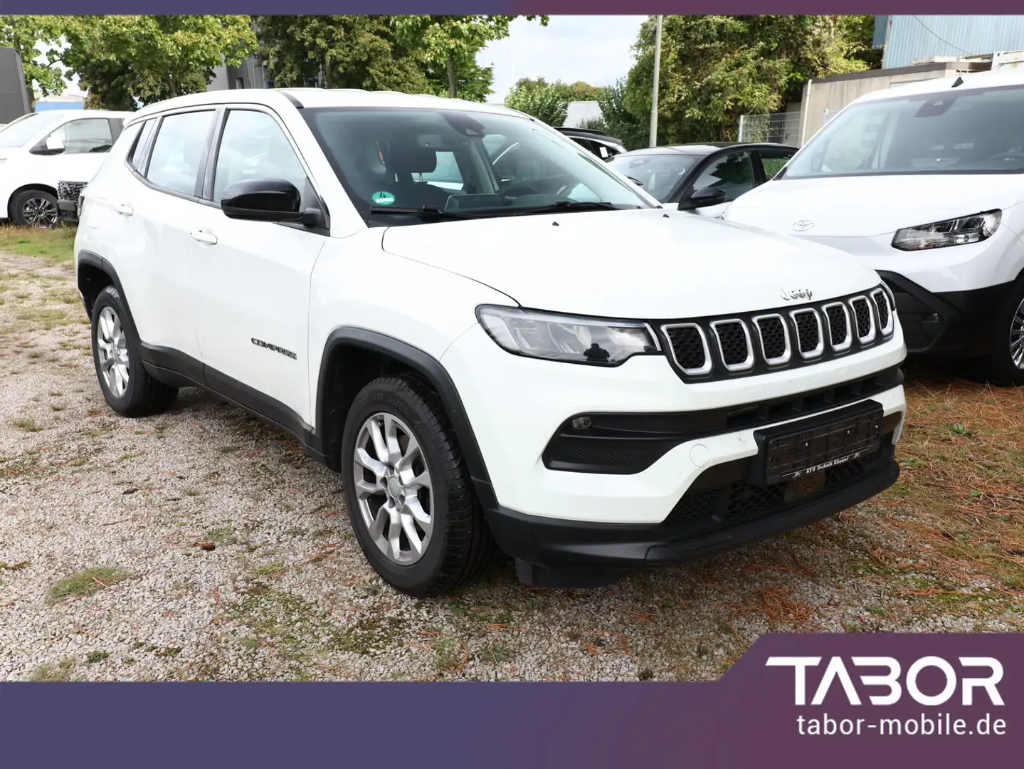 Jeep Compass 1.3l GSE T4 130 Longi. LED Keyl Kam Weiß - 2