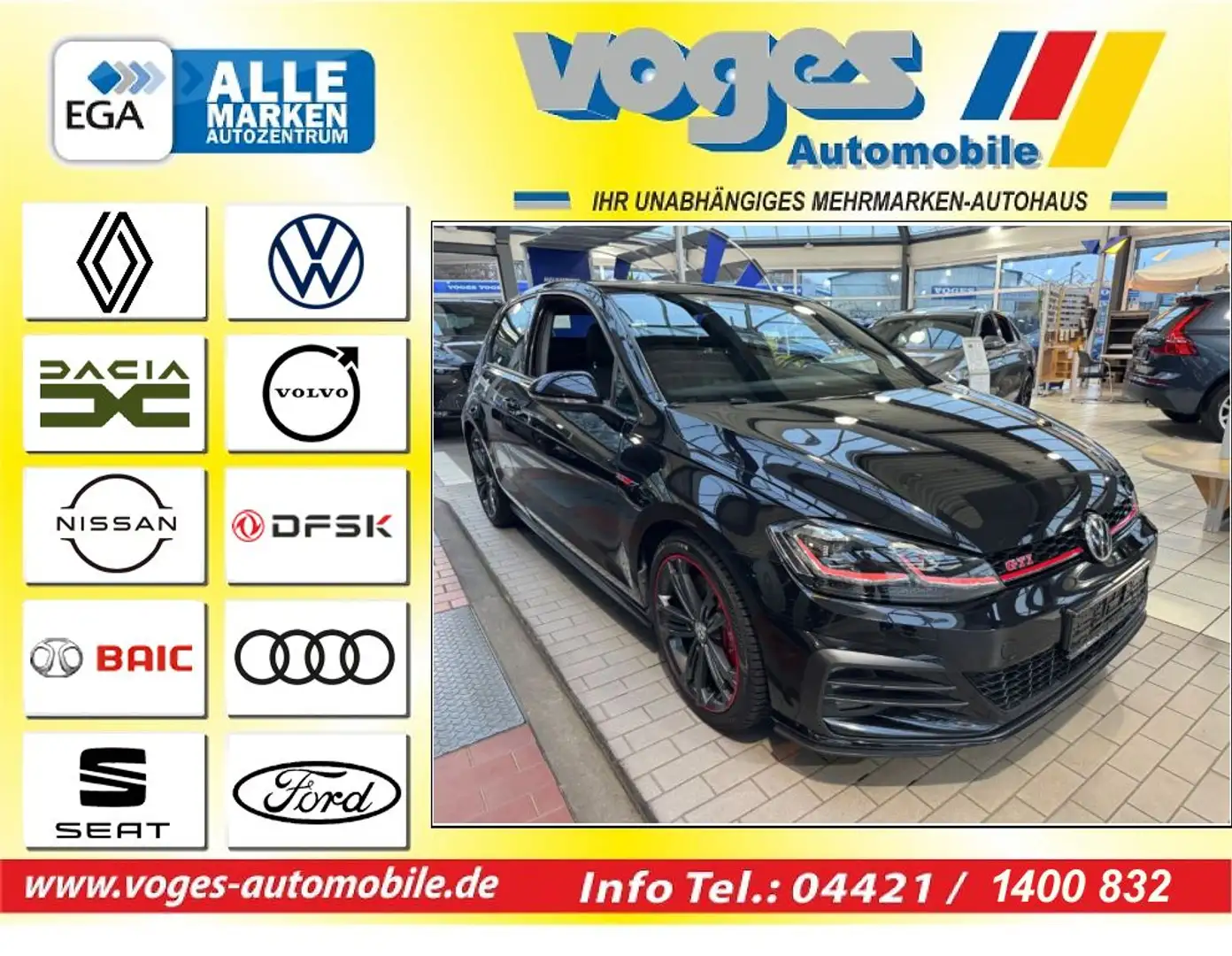 Volkswagen Golf GTI 2.0 TSI OPF Performance Noir - 1