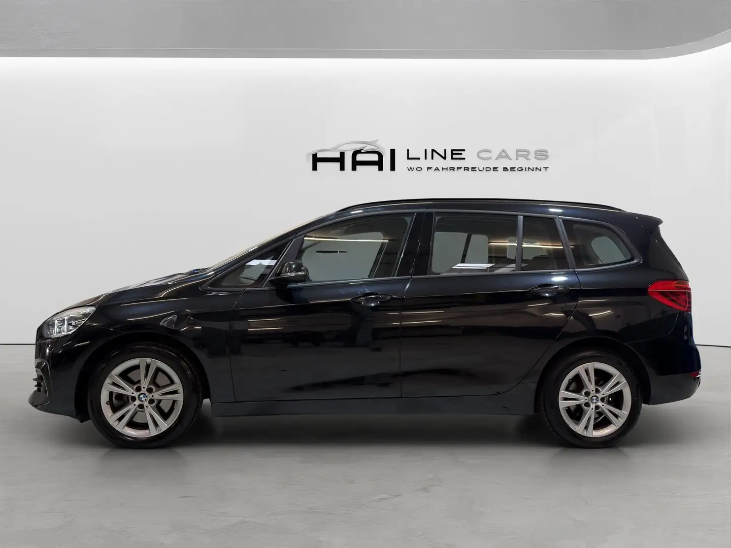 BMW 218 218 d Aut. Grand Tourer | LED | Head Up | Navi | Schwarz - 2