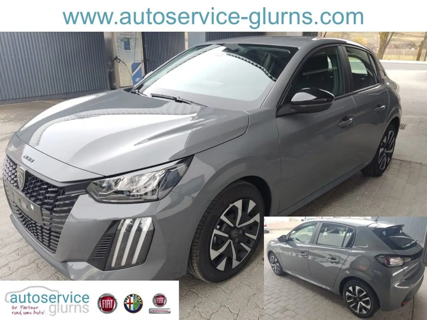 Peugeot 208 1.2 puretech Style Gris - 1