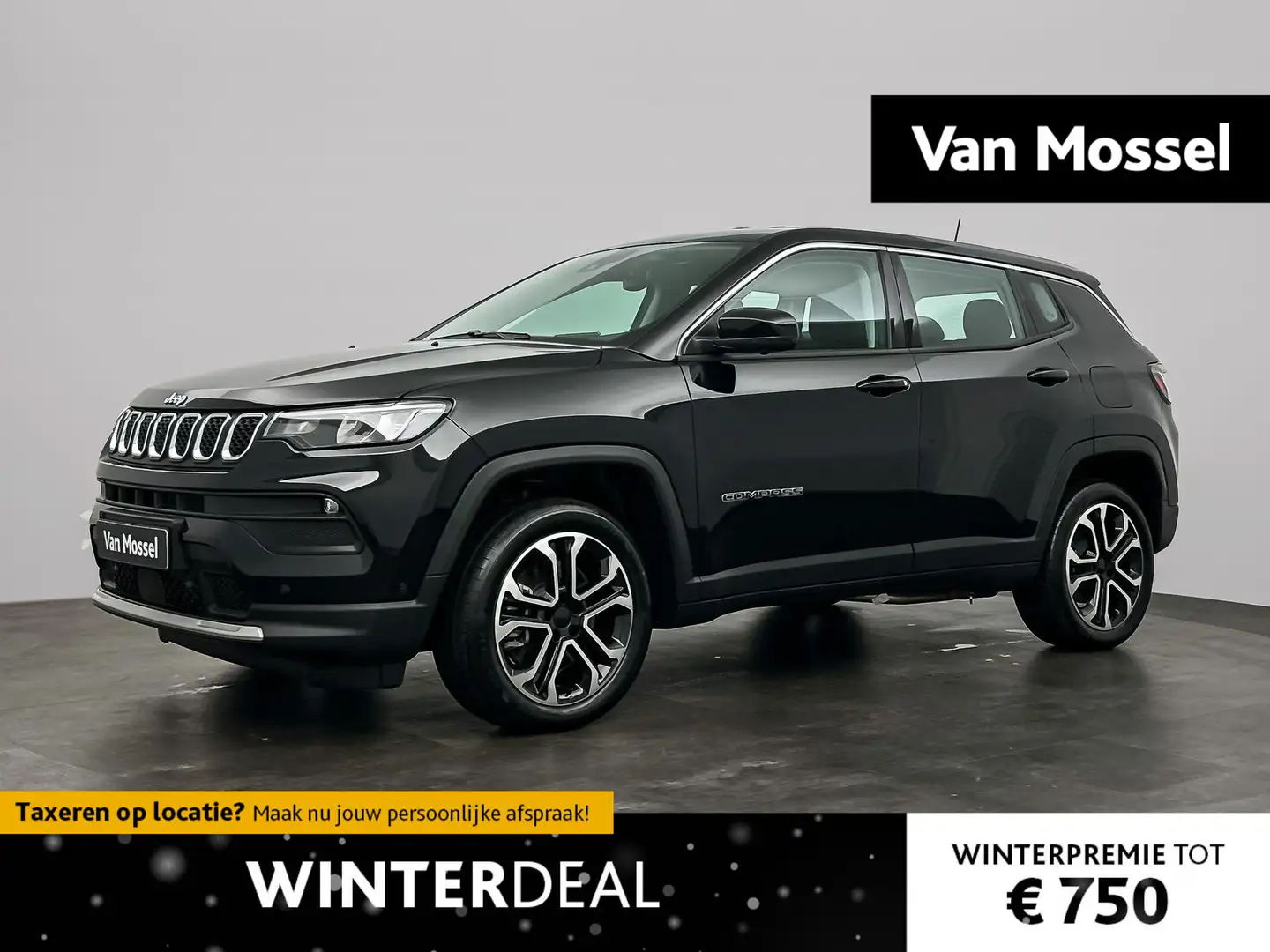 Jeep Compass 4xe 190pk Plug-in Hybrid Electric Altitude | Achte Noir - 1
