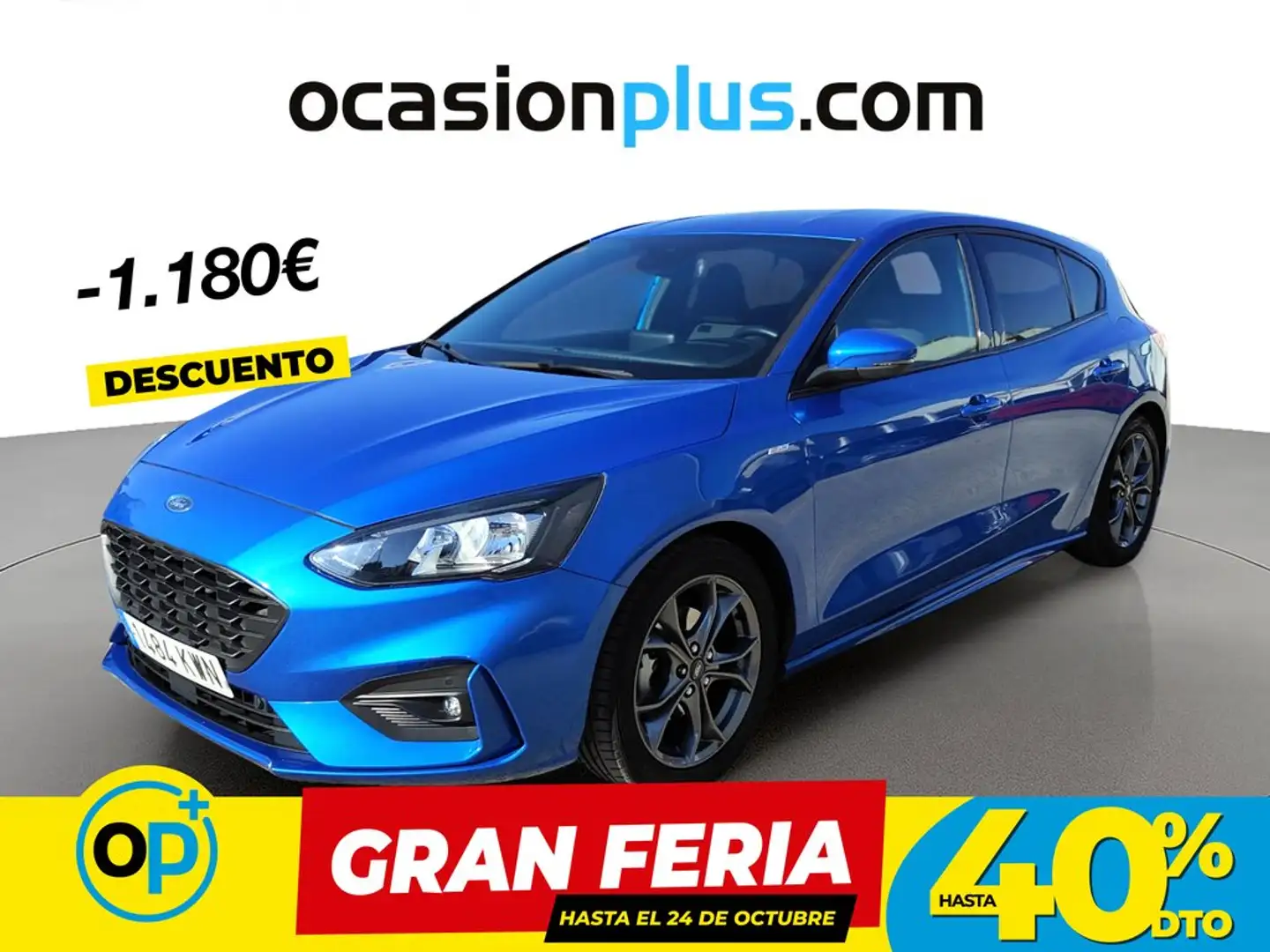 Ford Focus 1.0 Ecoboost Active 125 Azul - 1