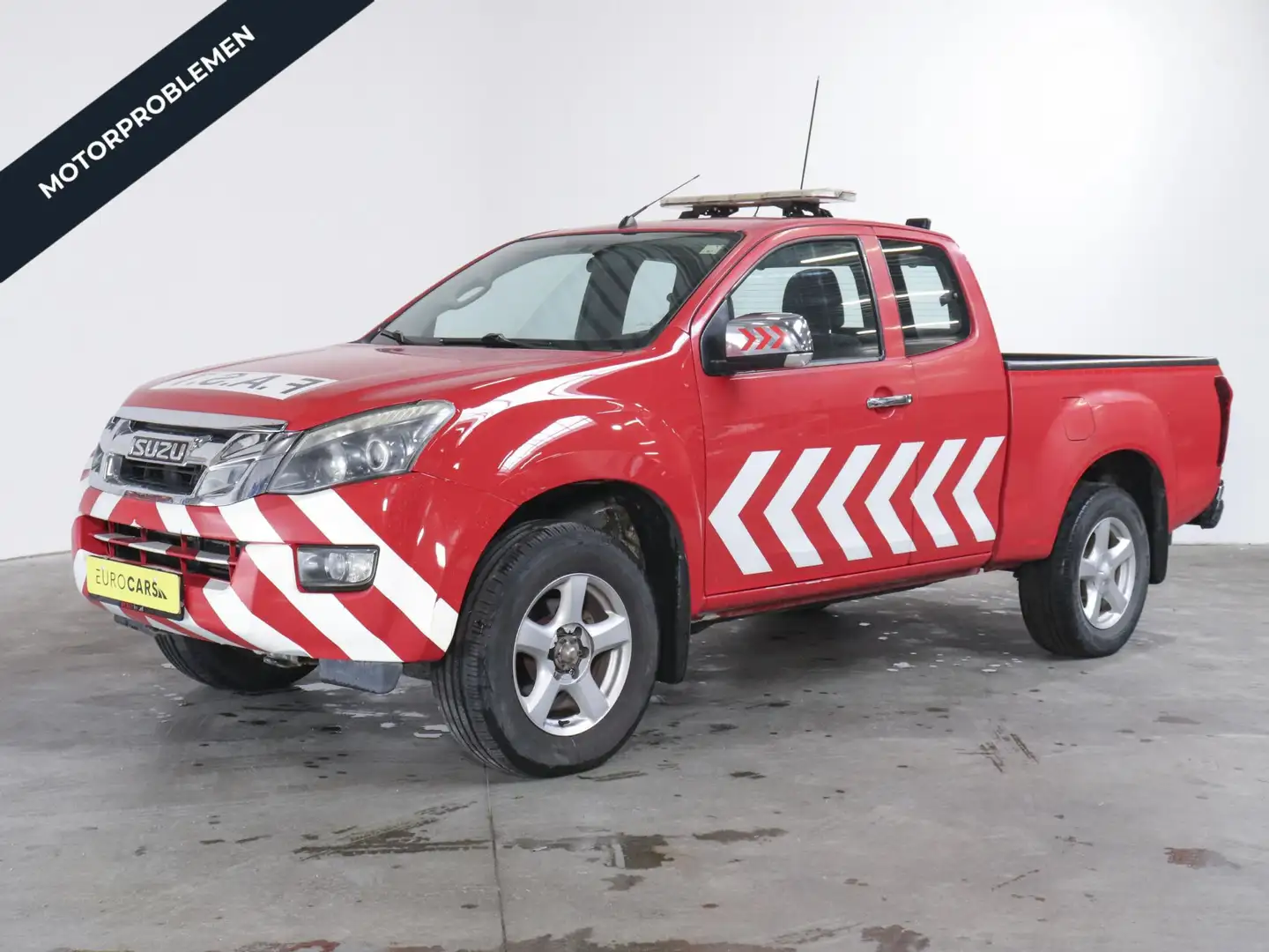Isuzu D-Max Motor probleem 2.5 Extended Cab Automaat 4x4 Airco Rojo - 1