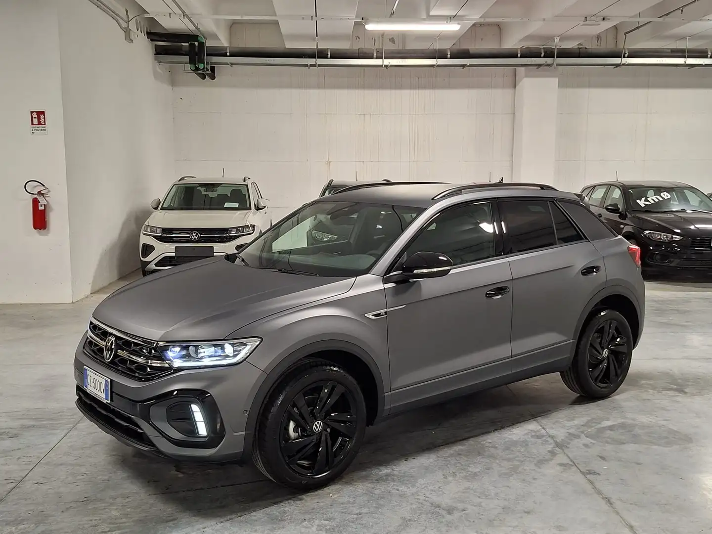Volkswagen T-Roc 1000 TSI 116CV R-Line Plus ***Km. Zero*** Grigio - 1