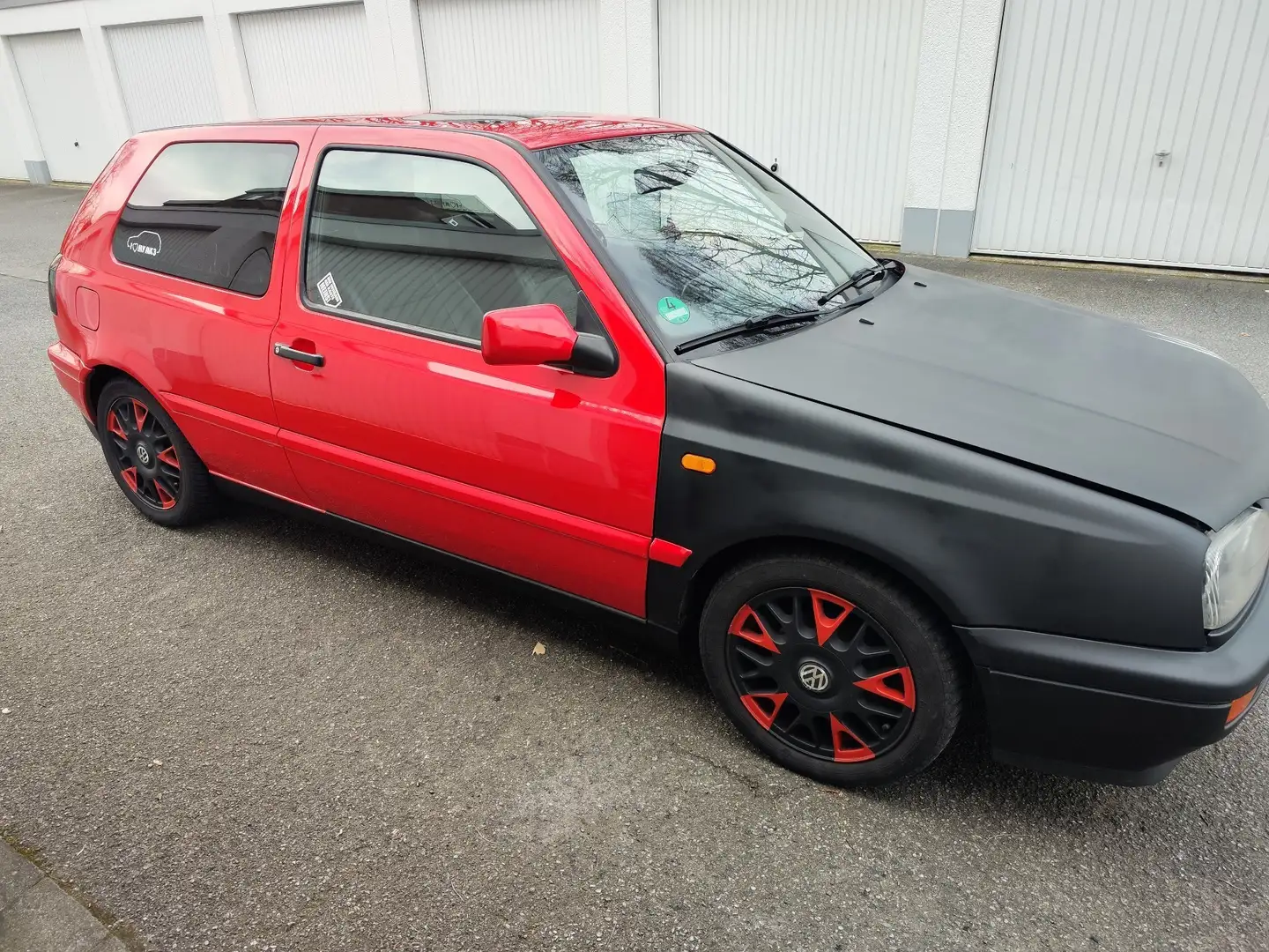 Volkswagen Golf 1.6 GL Rot - 2