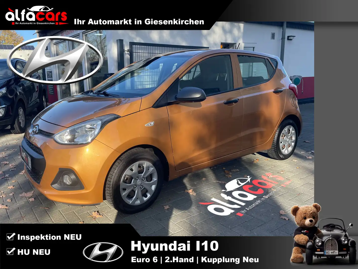 Hyundai i10 Classic  | Klima | HU NEU | Euro 6 | GARANTIE Braun - 1
