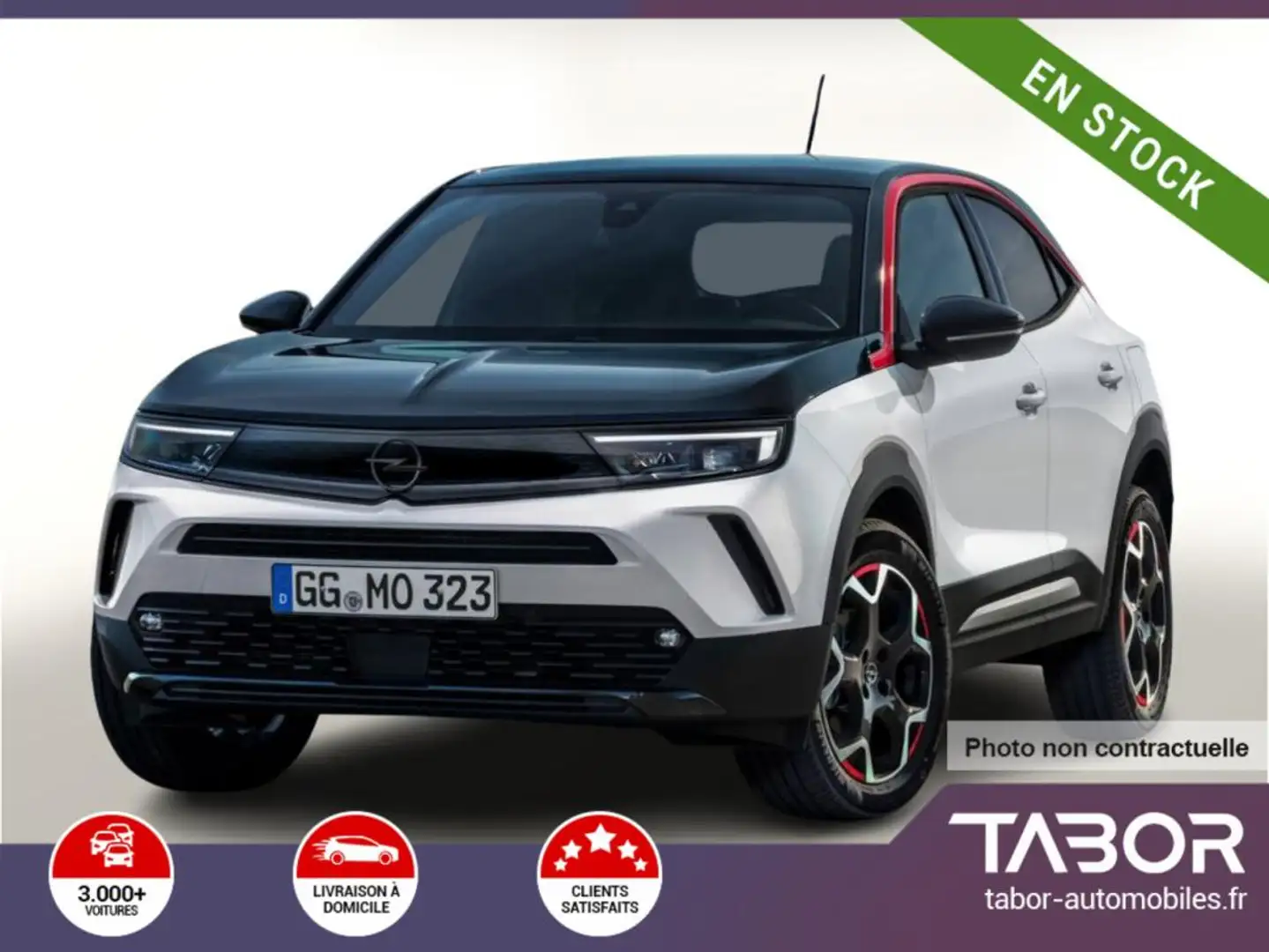Opel Mokka 1.2 100 Elegance LED cam PDC SolarP Bleu - 1