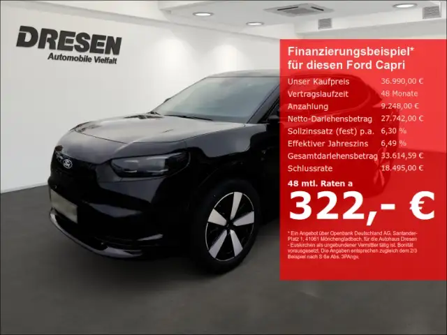 Ford Capri Extended Range 77kwh RWD /Matrix-LED/Navi/elektr.