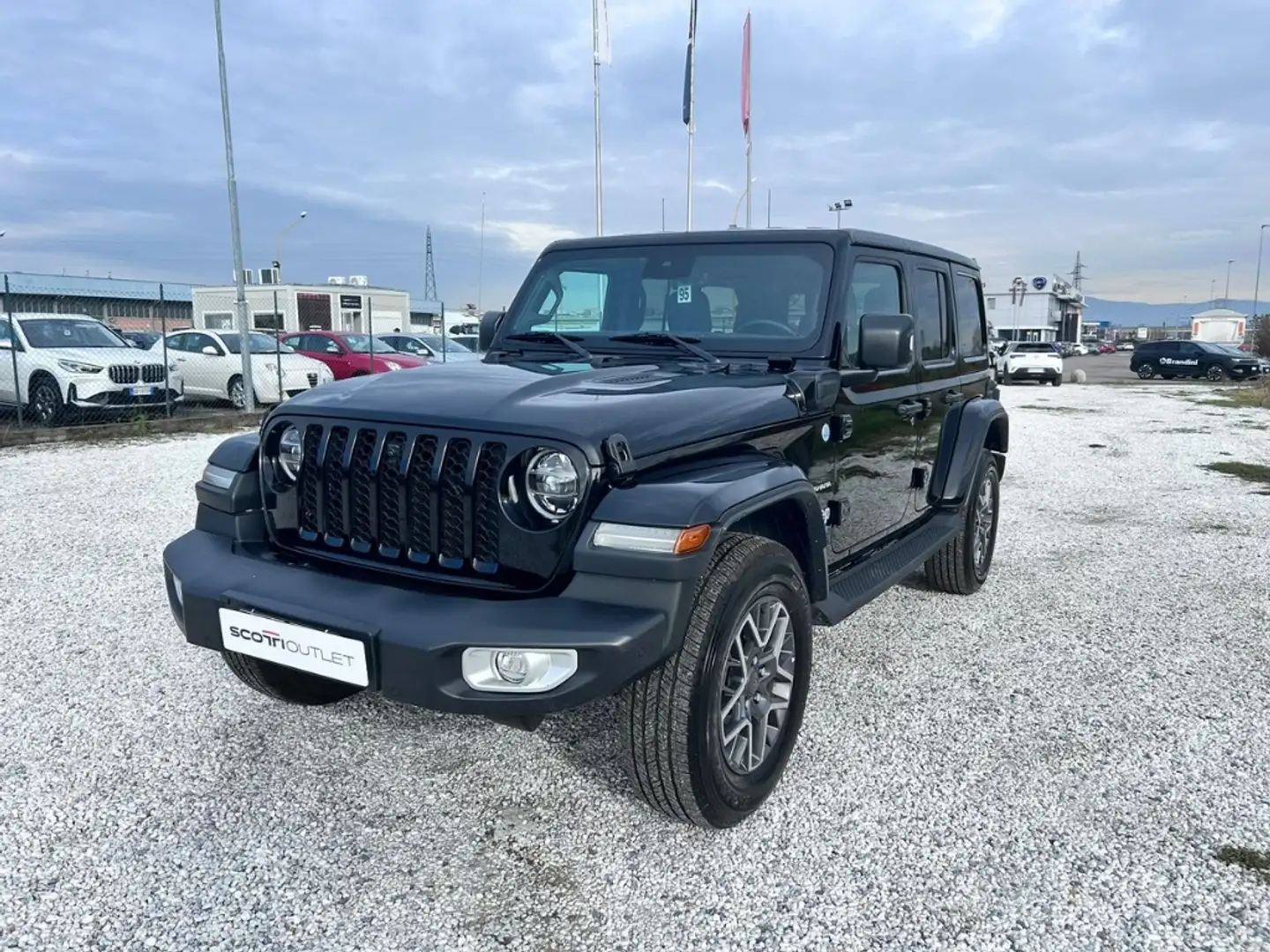 Jeep Wrangler Unlimited 2.0 ATX PHEV Sahara IVA ESPOSTA Noir - 1