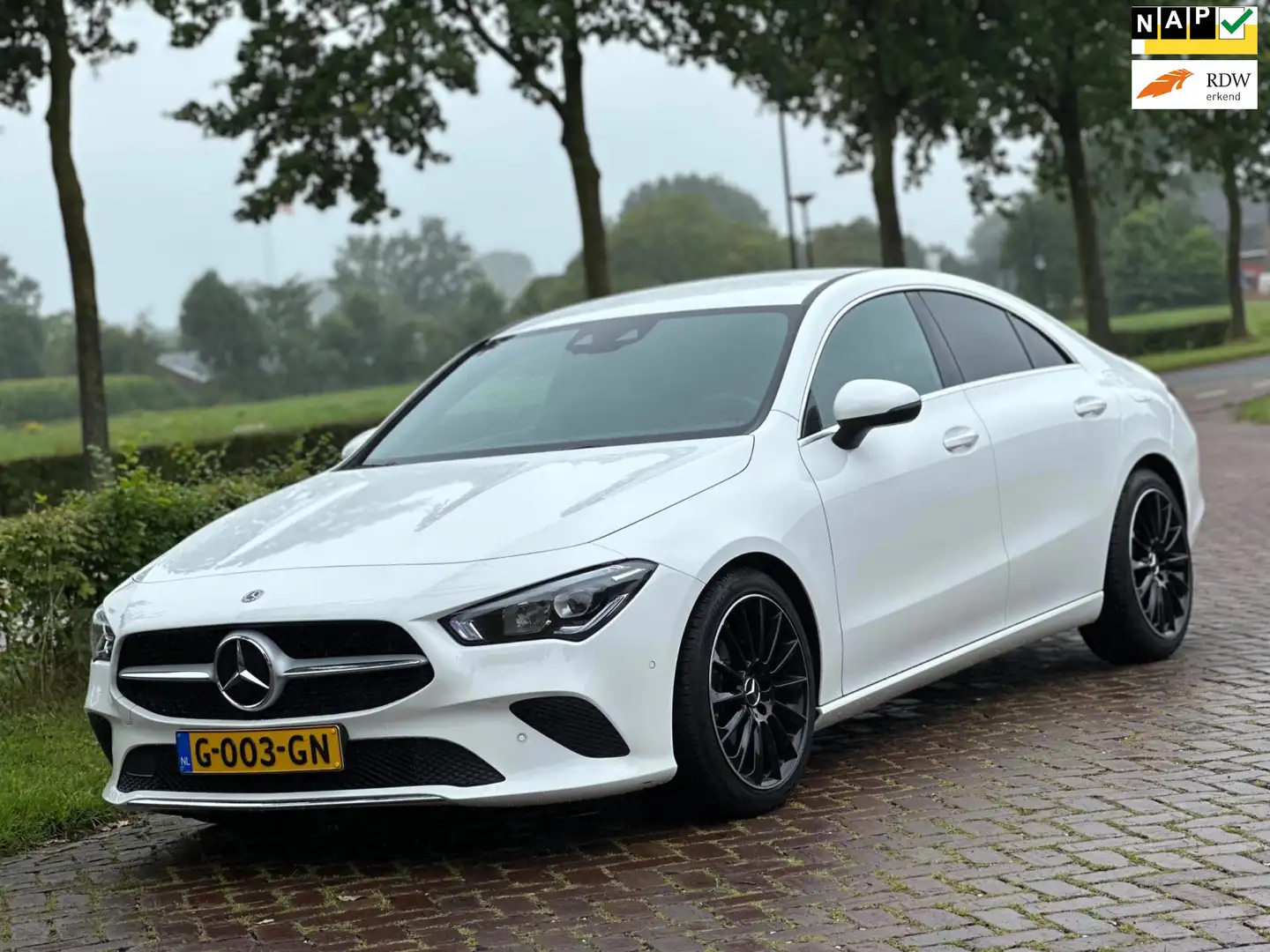 Mercedes-Benz CLA 180 AUTOMAAT business solution, digitaal cocpit , nieu Blanco - 1