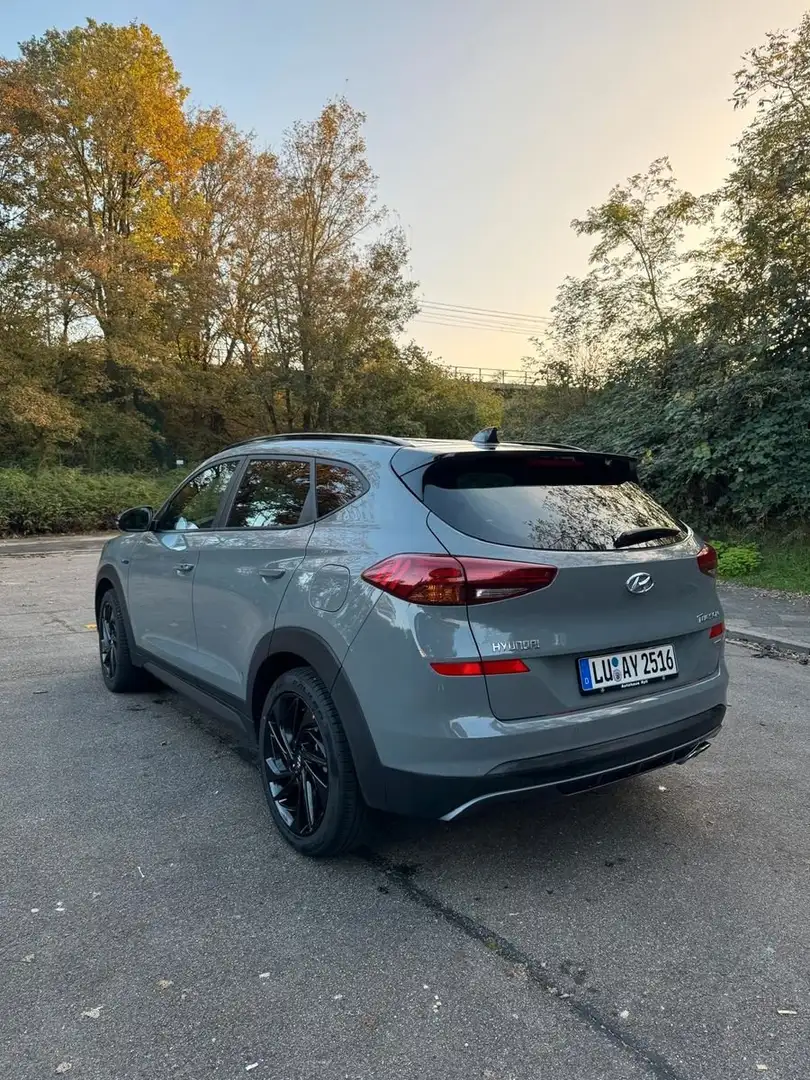 Hyundai TUCSON Tucson 1.6 Turbo 4WD DCT Gris - 1