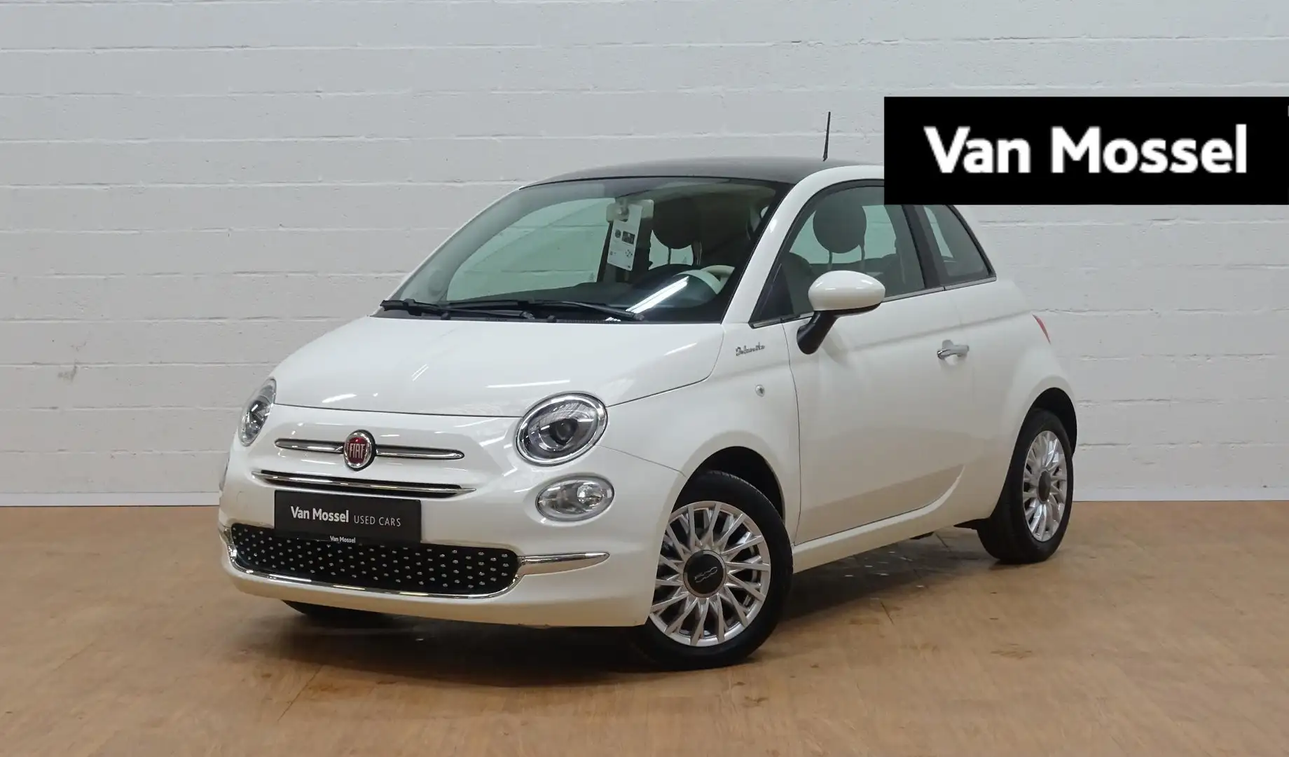 Fiat 500 1.0 Hybrid Dolcevita Blanc - 1