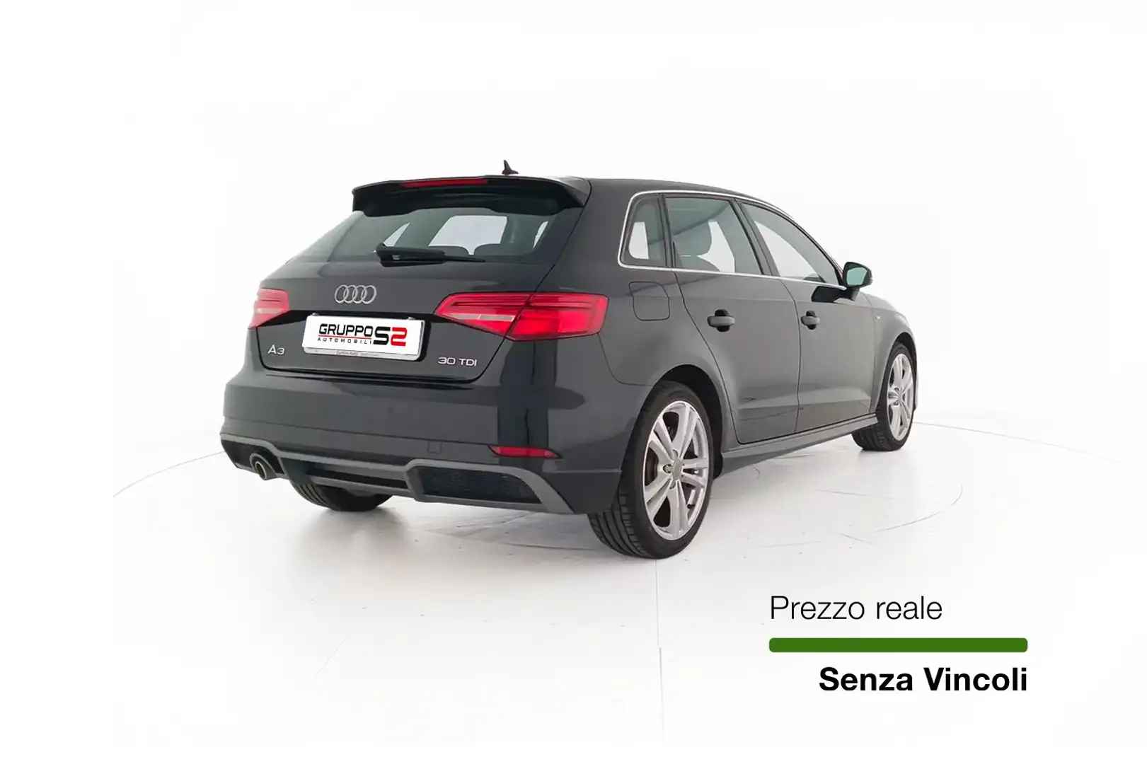 Audi A3 A3 SPB 30 TDI S tronic S-line Admired Nero - 2