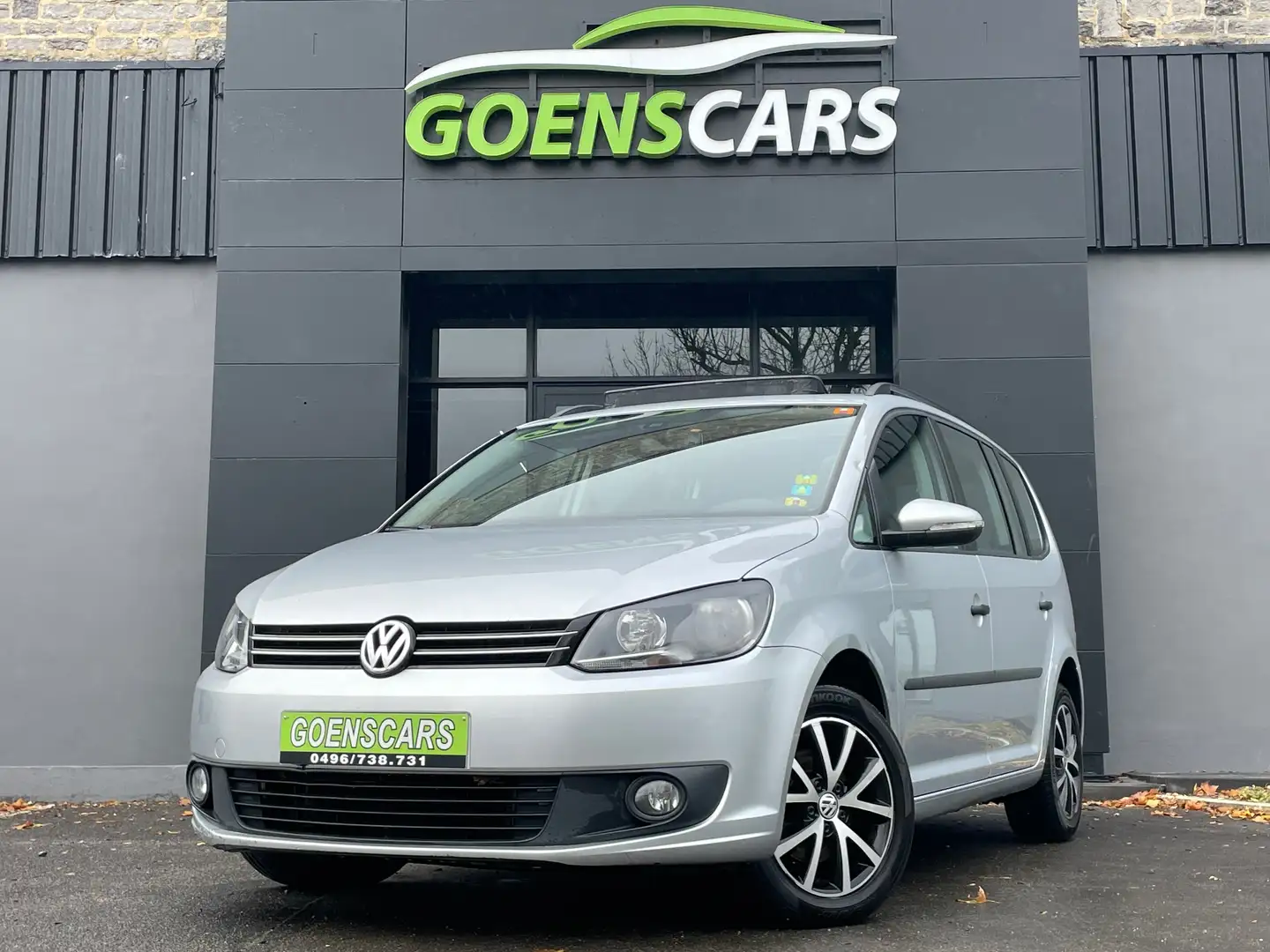Volkswagen Touran Touran 1.6TDi 7pl. BOITE AUTO,Cruise,Toit ouvrant! Srebrny - 1