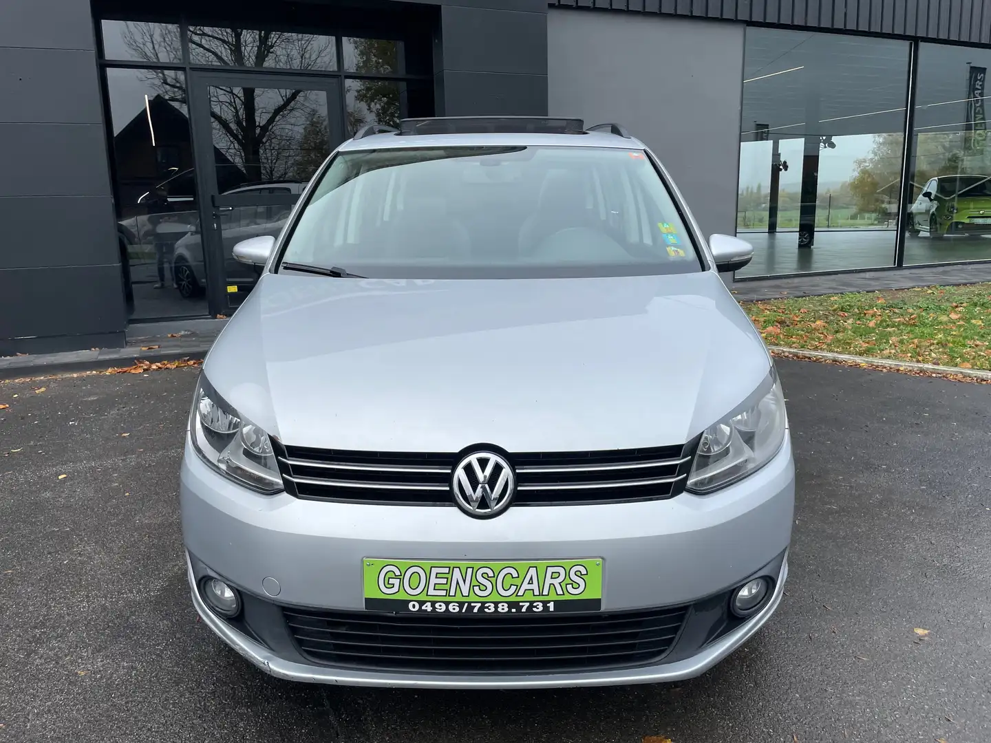 Volkswagen Touran Touran 1.6TDi 7pl. BOITE AUTO,Cruise,Toit ouvrant! Srebrny - 2