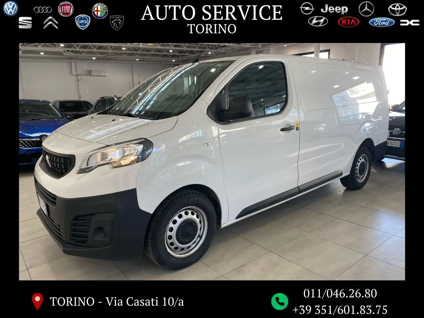 Peugeot Expert 1.5 BlueHDi 102CV Passo Lungo AZIENDALE IVA ESPOST Blanco - 1